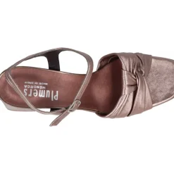 Sandales|Talons*Plumers Miriam Metal Bronce